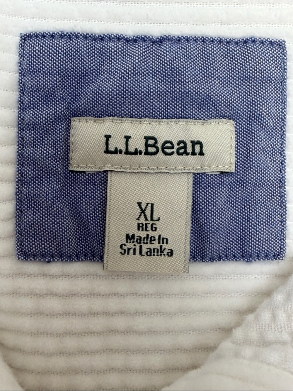 Vintage 90s LL Bean Corduroy Relaxed Tunic Shacket XL Cabincore Gorpcore Granola - Picture 2 of 13